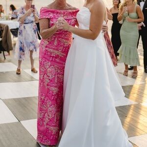 Nicole Bakti 7153 - Pink mother of the bride dress